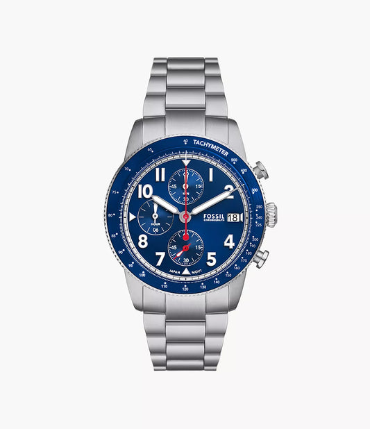 FS6047 - Fossil Sport Tourer Chronograph Stainless Steel Watch - Shop Authentic watches(s) from Maybrands - for as low as ₦308000! 