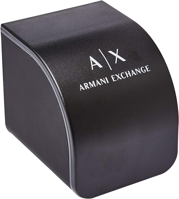 AX1836 - Armani Exchange Leather Strap Red Trim Watch for Men - Shop Authentic watch(s) from Maybrands - for as low as ₦132000! 