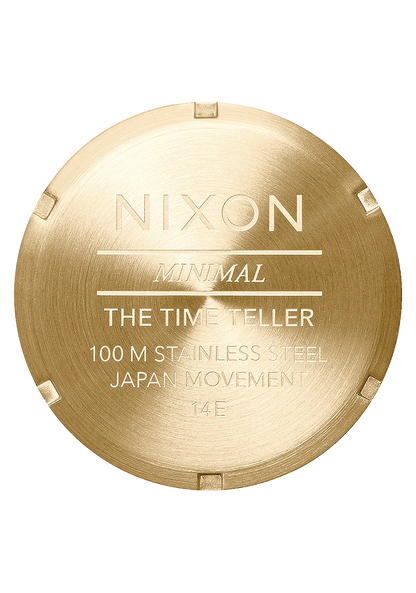 A045-1931-00 - Nixon Light Gold & Indigo Time Teller - Shop Authentic watch(s) from Maybrands - for as low as ₦141002.24! 