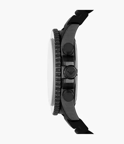 AR11515-Emporio Armani Chronograph Black Silicone Watch for Men - Shop Authentic watches(s) from Maybrands - for as low as ₦303500! 