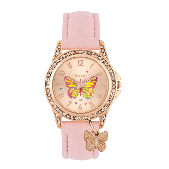 ATK1086-TIKKERS Girls Pink Strap Stone Watch Set - Shop Authentic watches(s) from Maybrands - for as low as ₦23500! 