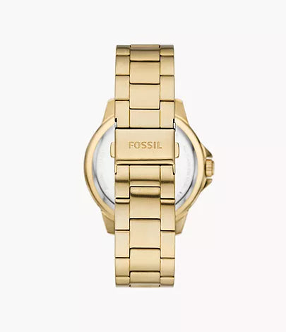 BQ2680 - Fossil Bannon Automatic Gold-Tone Stainless Steel Watch - Shop Authentic watch(s) from Maybrands - for as low as ₦203500! 