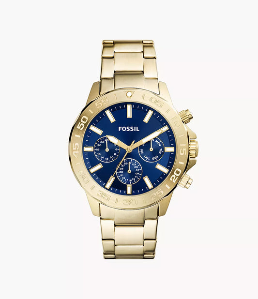 BQ2706 - Fossil Bannon Multifunction Gold-Tone Stainless Steel Watch - Shop Authentic watches(s) from Maybrands - for as low as ₦234000! 