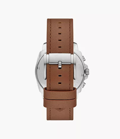 BQ2819-Fossil Privateer Chronograph Brown Leather Watch for Men - Shop Authentic watch(s) from Maybrands - for as low as ₦263500! 