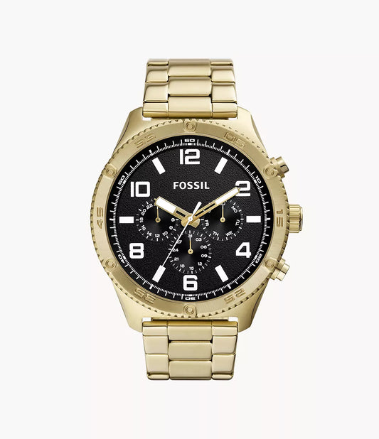 BQ2824 - Fossil Brox Multifunction Gold-Tone Stainless Steel Watch - Shop Authentic watches(s) from Maybrands - for as low as ₦308000! 
