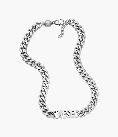 DX1388040 - Diesel Stainless Steel Choker Necklace - Shop Authentic necklace(s) from Maybrands - for as low as ₦165000! 
