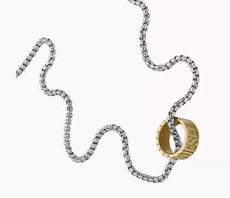 DX1398931-Diesel Two-Tone Stainless Steel Chain Necklace for Men - Shop Authentic necklaces(s) from Maybrands - for as low as ₦78000! 