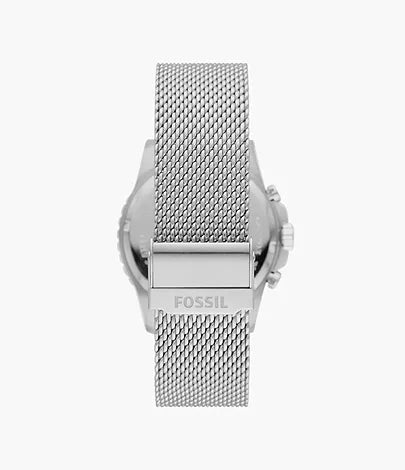 FS5915-Fossil FB-01 Chronograph Stainless Steel Mesh Watch for Men - Shop Authentic watches(s) from Maybrands - for as low as ₦173000! 