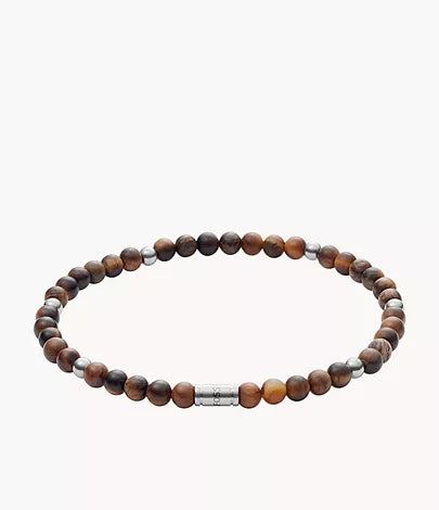 JF02939040-Fossil Tiger's Eye Bracelet for Men - Shop Authentic bracelet(s) from Maybrands - for as low as ₦32500! 