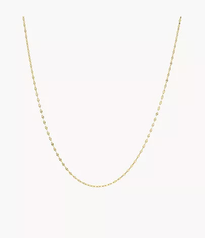 JF04030710-Fossil Oh So Charming Gold-Tone Stainless Steel Chain Necklace for Women - Shop Authentic necklace(s) from Maybrands - for as low as ₦32000! 