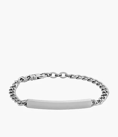 JF04160040-Fossil Drew Stainless Steel ID Bracelet for Men - Shop Authentic bracelets(s) from Maybrands - for as low as ₦92000! 