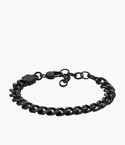 JF04634001-Fossil Bold Chains Black Stainless Steel Chain Bracelet for Men - Shop Authentic bracelets(s) from Maybrands - for as low as ₦103000! 