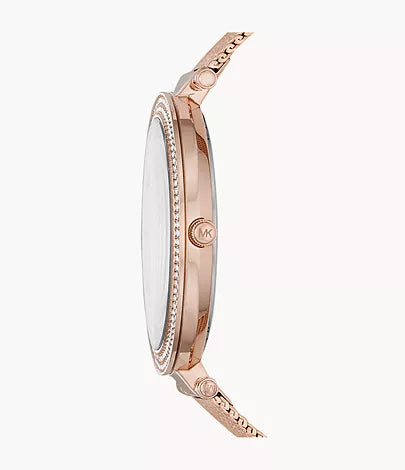 MK4519 - Michael Kors Darci Three-Hand Rose Gold Crystal Watch - Shop Authentic watch(s) from Maybrands - for as low as ₦177000! 