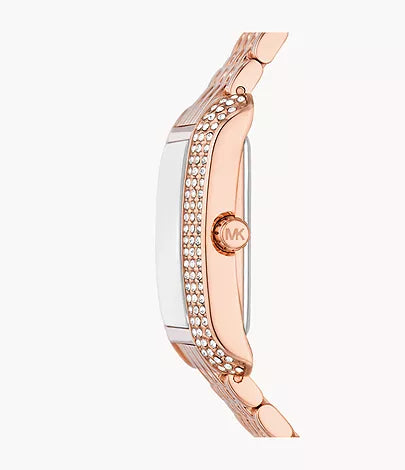 MK4743 - Michael Kors Emery Three-Hand Rose Gold-Tone Stainless Steel Watch - Shop Authentic watch(s) from Maybrands - for as low as ₦422500! 