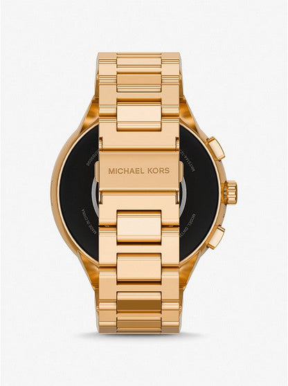 MICHAEL KORS Gen 6 Camille Pavé Gold-Tone Smartwatch - Shop Authentic watch(s) from Maybrands - for as low as ₦547000! 
