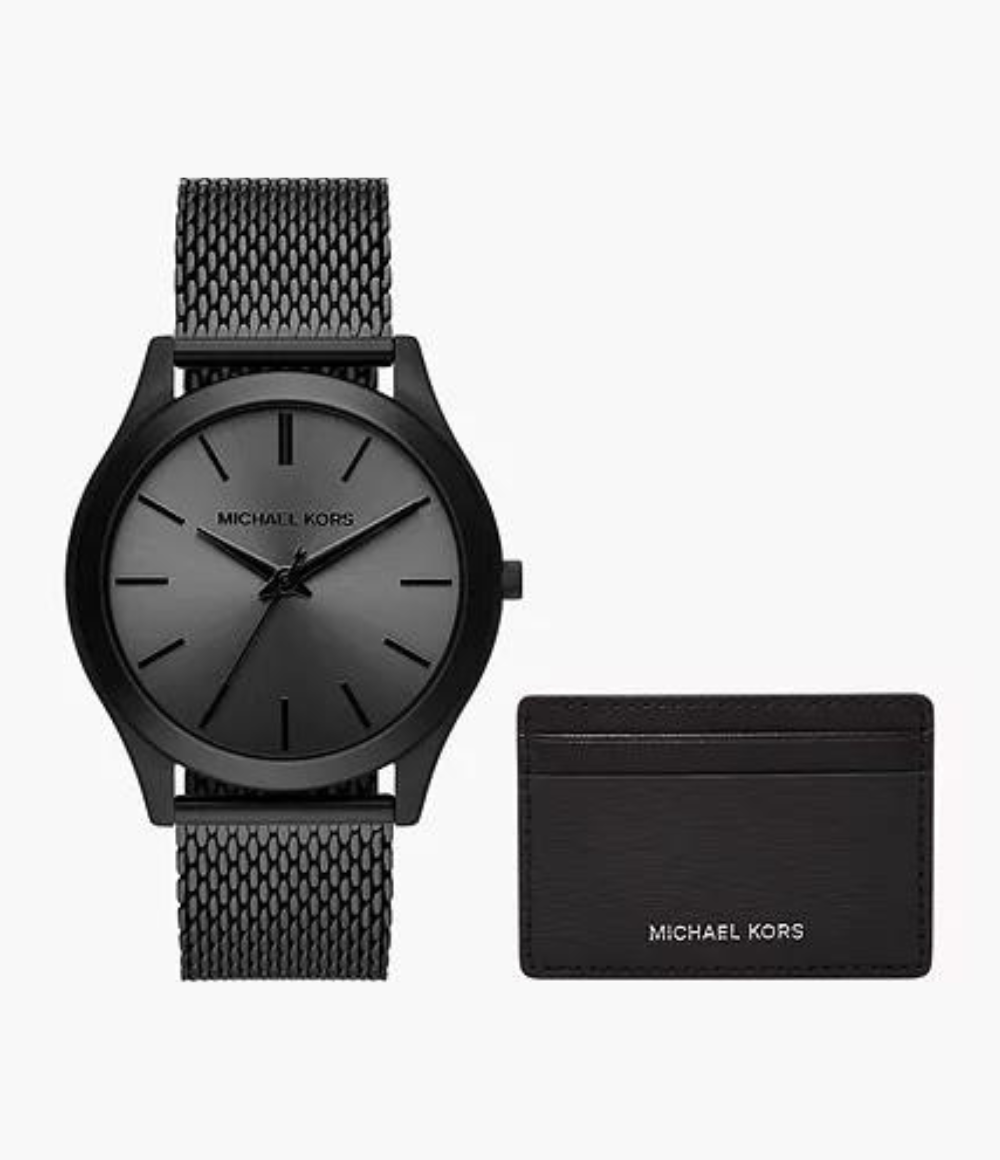 MK1085SET - Michael Kors Runway Watch and Wallet Gift Set - Shop Authentic watch(s) from Maybrands - for as low as ₦422500! 